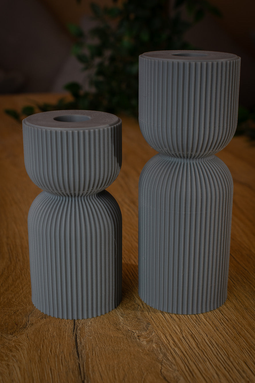 Kerzenhalter Duo – Minimalistisch & Elegant