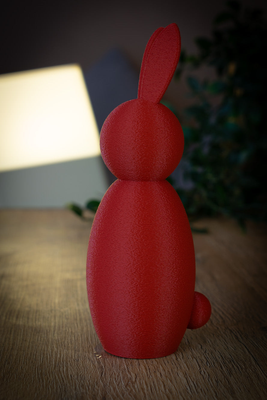 Deko-Hase mit Puschel - niedlich und modern
